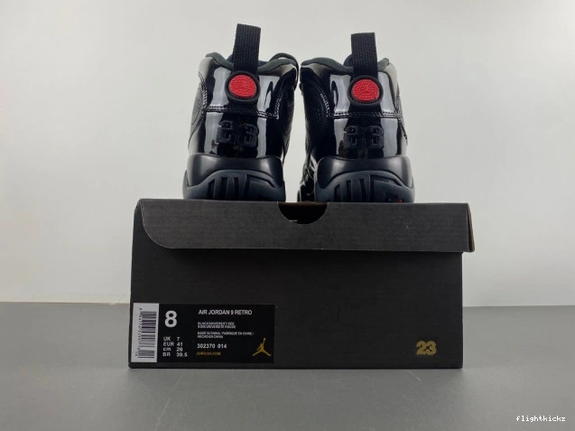 302370-014 Patent 9 Retro Bred Jordan Air 1026